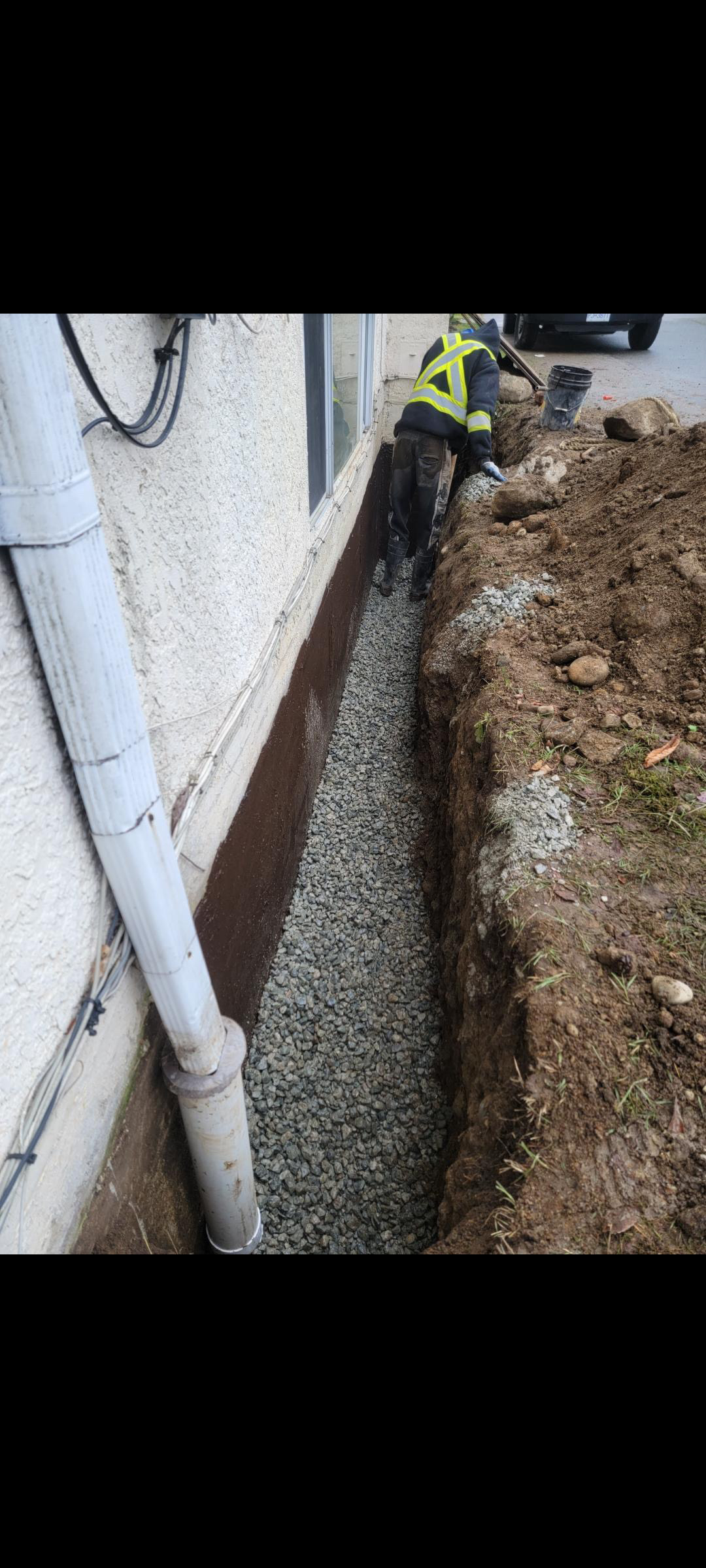 Drainage work
