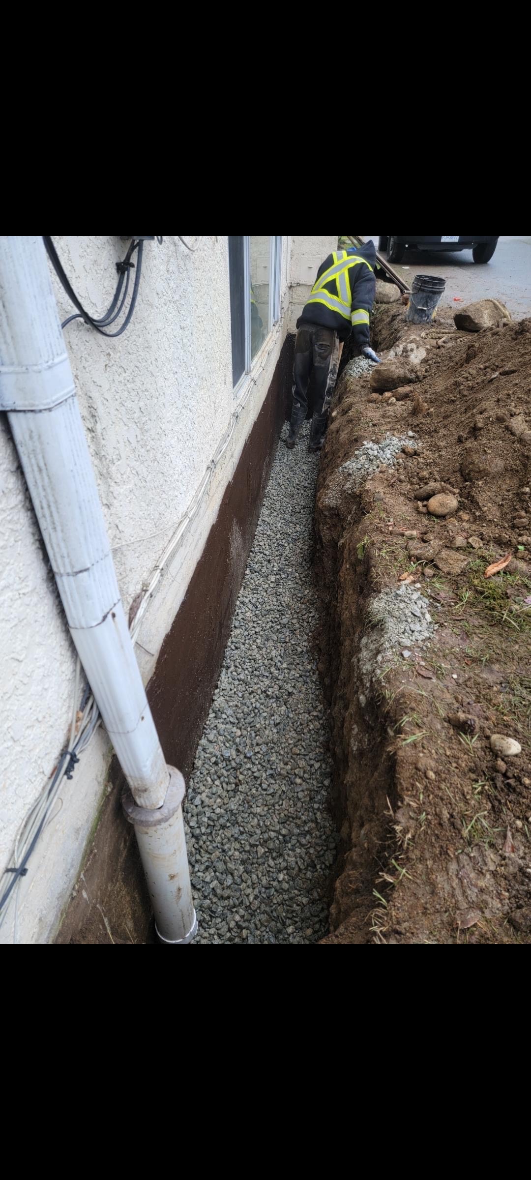 Drainage work